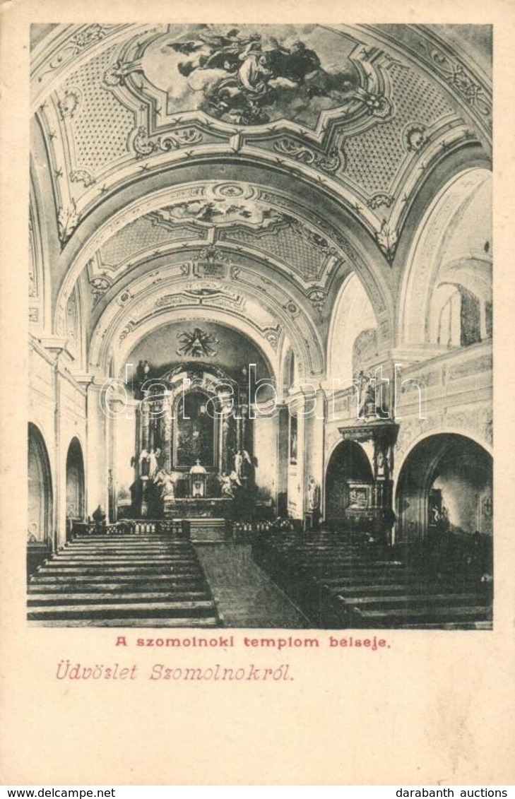 ** T2 Szomolnok, Schmölnitz, Smolník; Templom Belső / Church Interior - Non Classificati