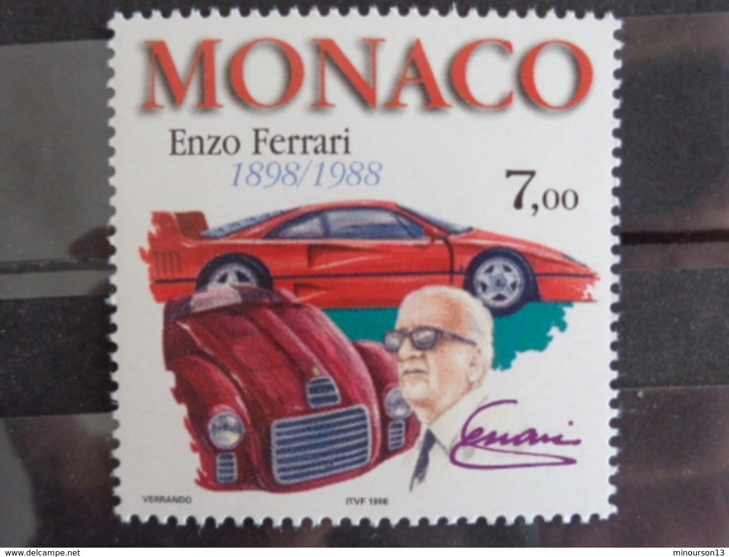 MONACO 1998 Y&T N° 2168 ** - ENZO FERRARI - Neufs