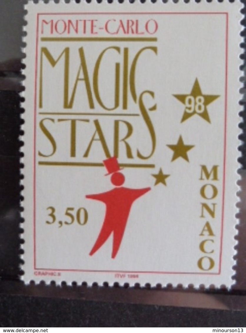 MONACO 1998 Y&T N° 2174 ** - MONTE CARLO MAGIC STARS - Neufs