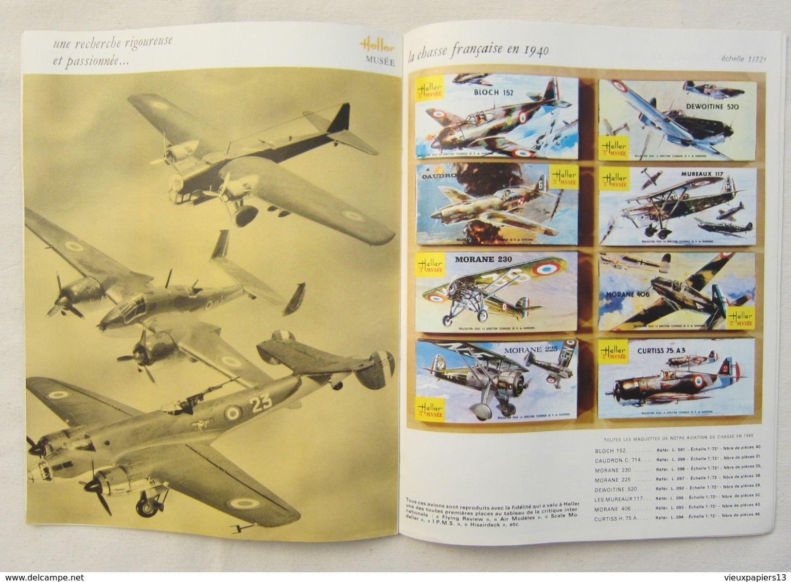 Ancien Catalogue HELLER Modélisme Maquettes Couverture Porsche 907 - Avions Voitures Bateaux Marine Guerre &c - France