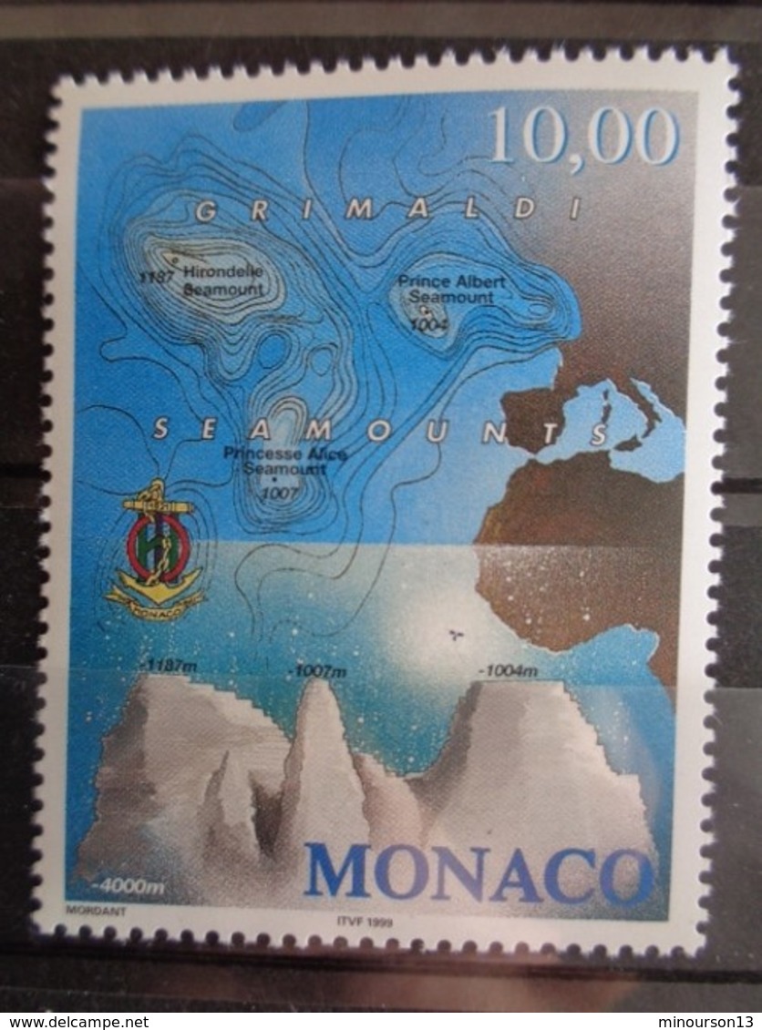 MONACO 1998 Y&T N° 2181 ** - GRIMALDI SEAMOUNTS - Neufs