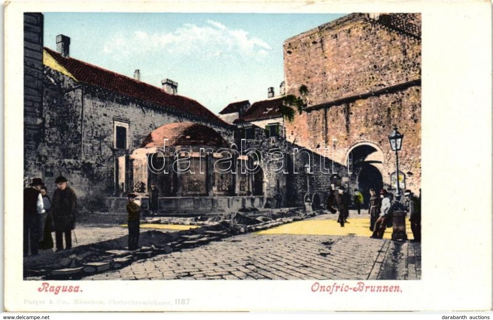 ** T2 Dubrovnik, Ragusa; Onofrio-Brunnen / Fountain - Non Classés