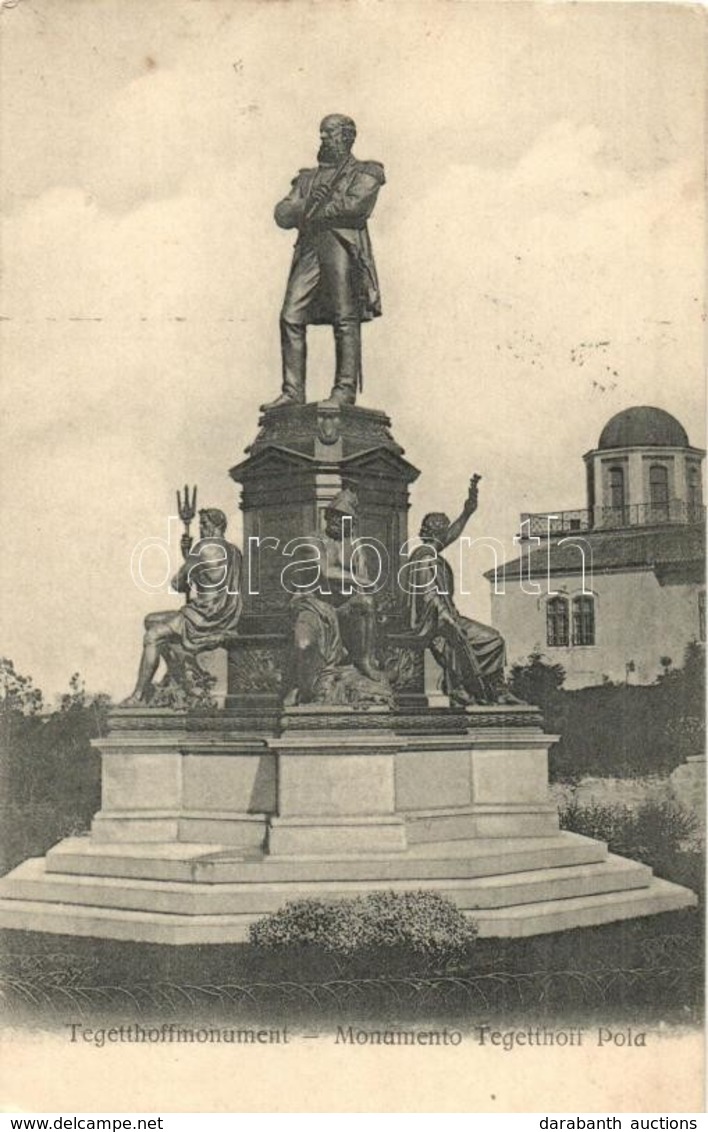 T2 Pola, Monument Of Admirals Wilhelm Von Tegetthoff - Non Classificati