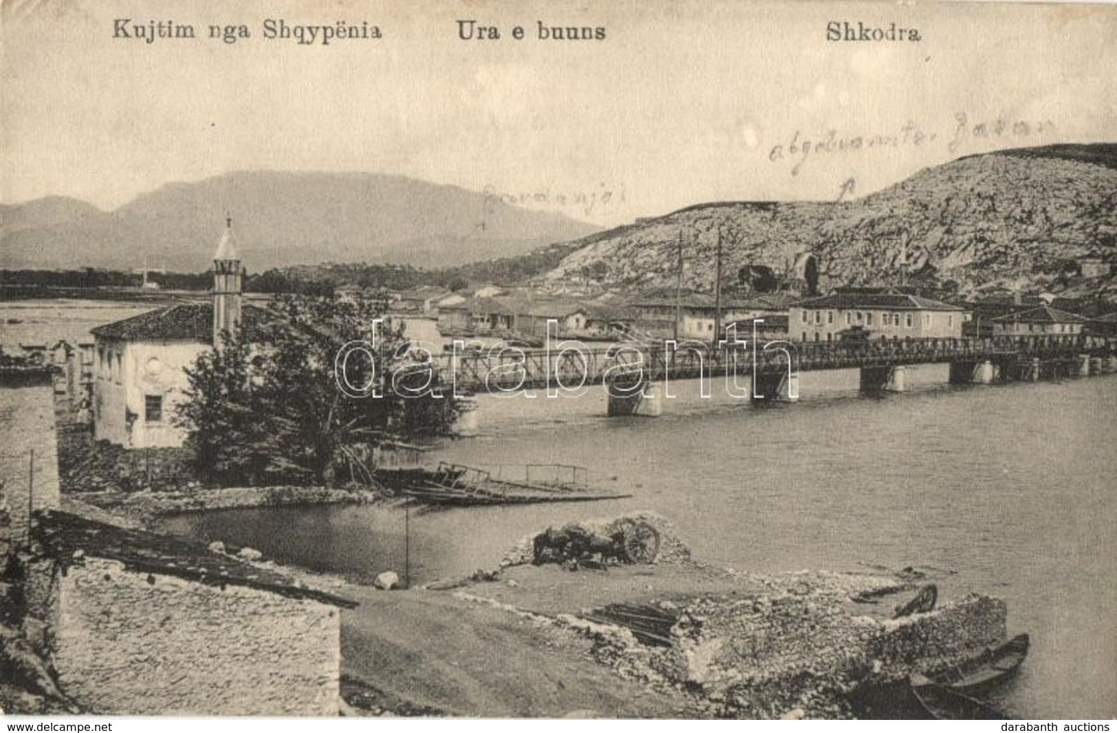 * T2 Shkodra, Shkodër; Kujtim Nga Shqipëria, Ura E Buuns / General View, Bridge - Ohne Zuordnung