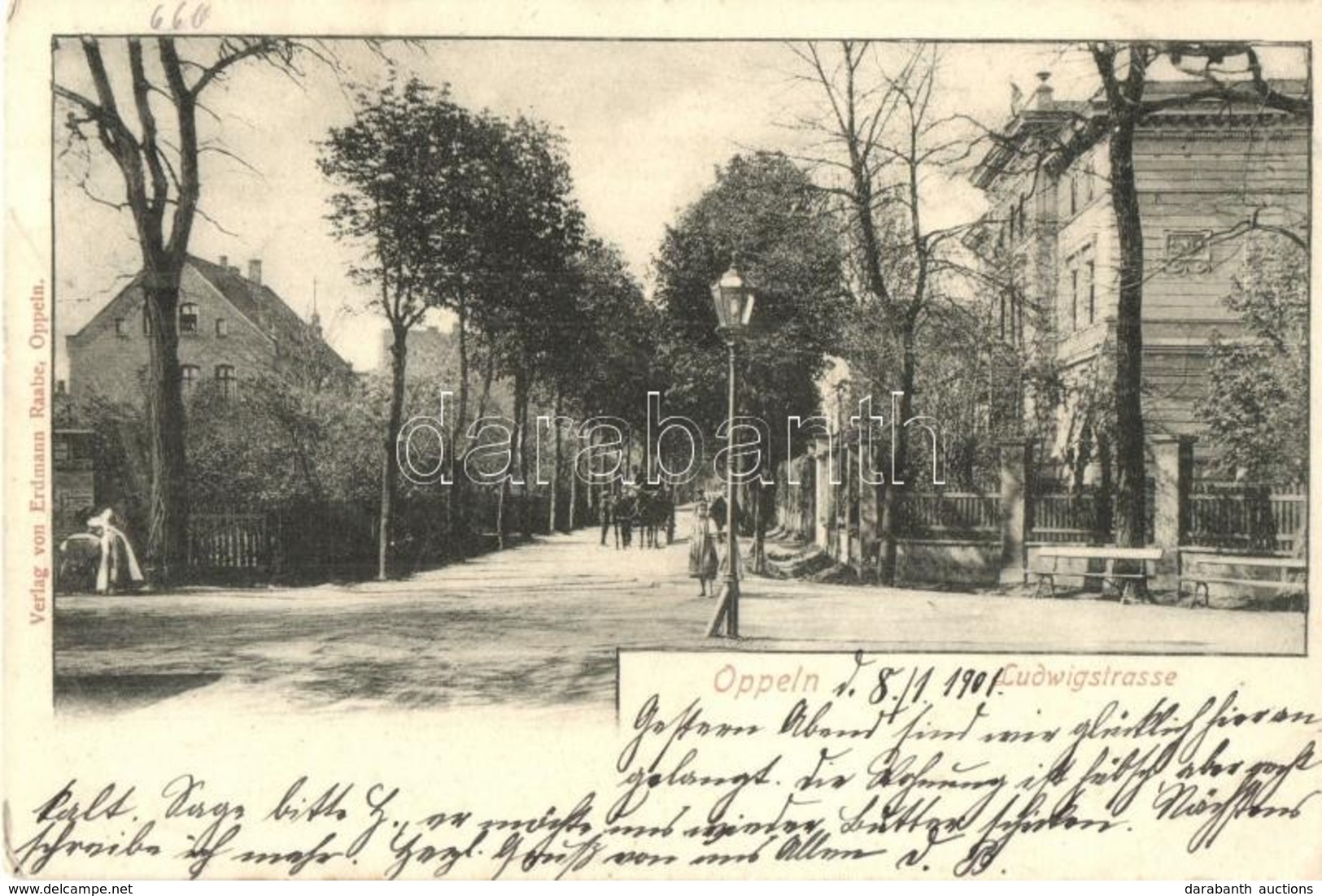 T2 1901 Opole, Oppeln; Ludwigstrasse / Street - Non Classificati