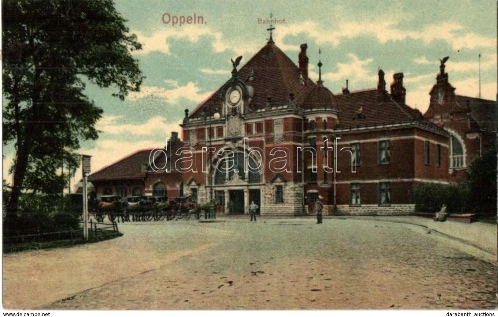 T2 1909 Opole, Oppeln; Bahnhof / Railway Station - Unclassified