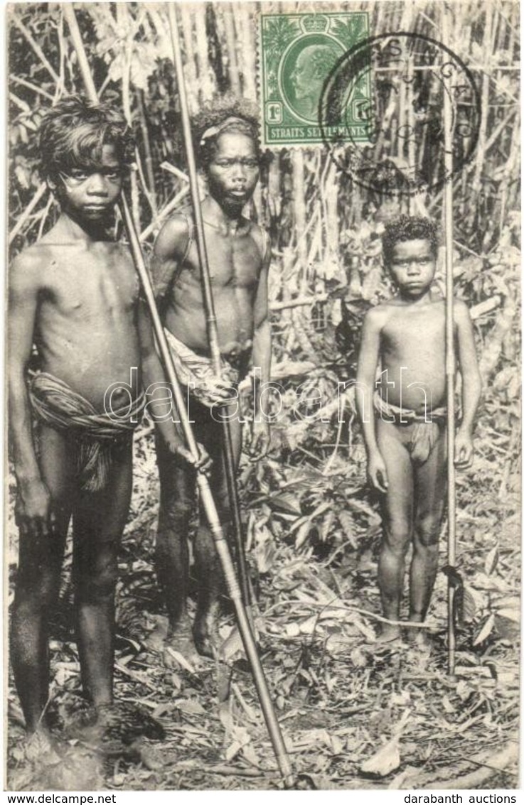 T2 Perak, Malay Peninsula; Wild Sakei Tribe, Malaysian Folklore, TCV Card - Non Classificati
