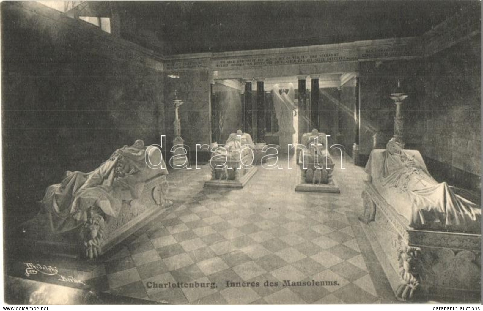 ** T3 Berlin-Charlottenburg, Inners Des Mausoleums / Mausoleum Interior (Rb) - Ohne Zuordnung