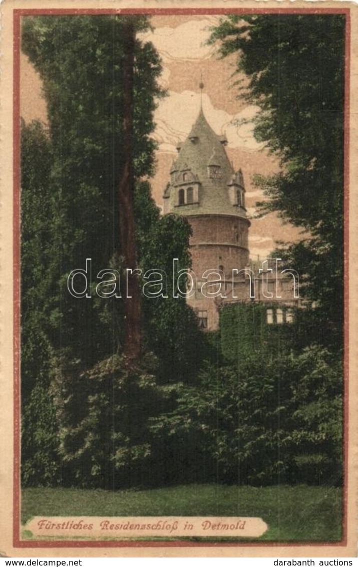 * T2/T3 Detmold, Fürstliches Residenzschloss / Castle  (RB) - Non Classificati