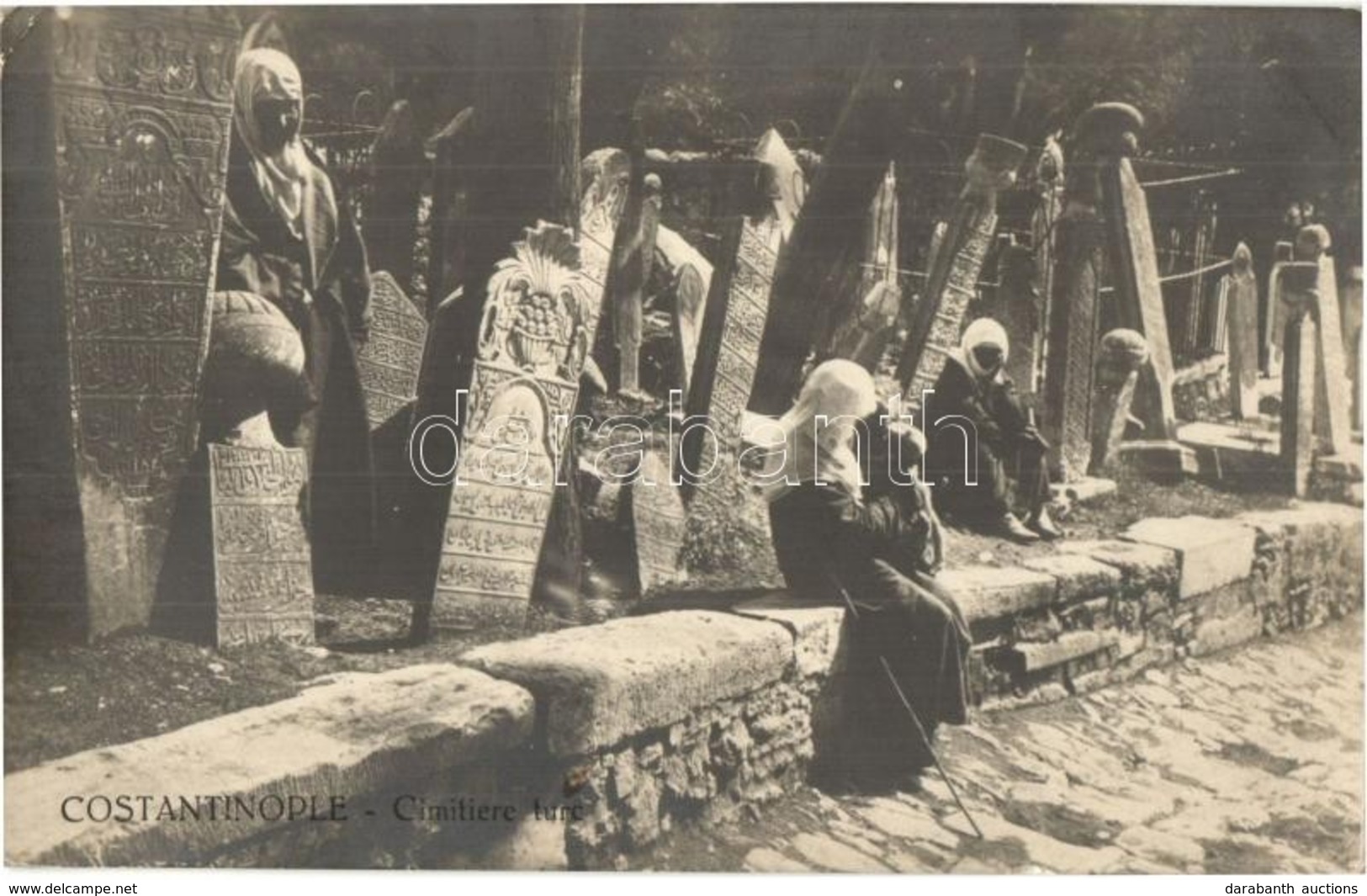 ** T1/T2 Constantinople, Istanbul; Cimitiere Turc / Turkish Cemetery - Unclassified