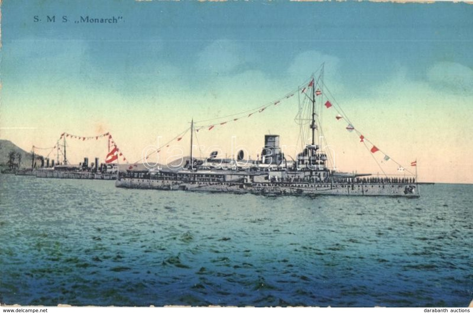 T2 SMS Monarch Az Osztrák-Magyar Haditengerészet Monarch-osztályú Partvédő Páncélosa / Austro-Hungarian K.u.K. Kriegsmar - Non Classés