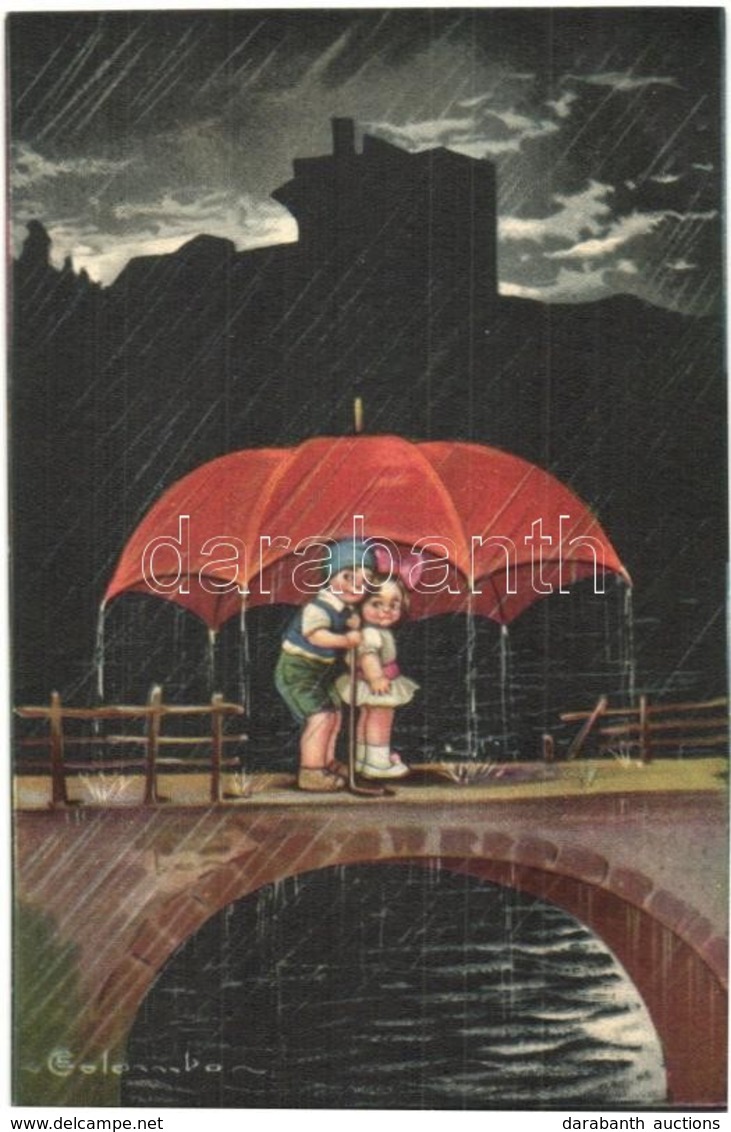 ** T1 Italian Art Postcard With Children.  Anna & Gasparini 1743-3. S: Colombo - Non Classificati