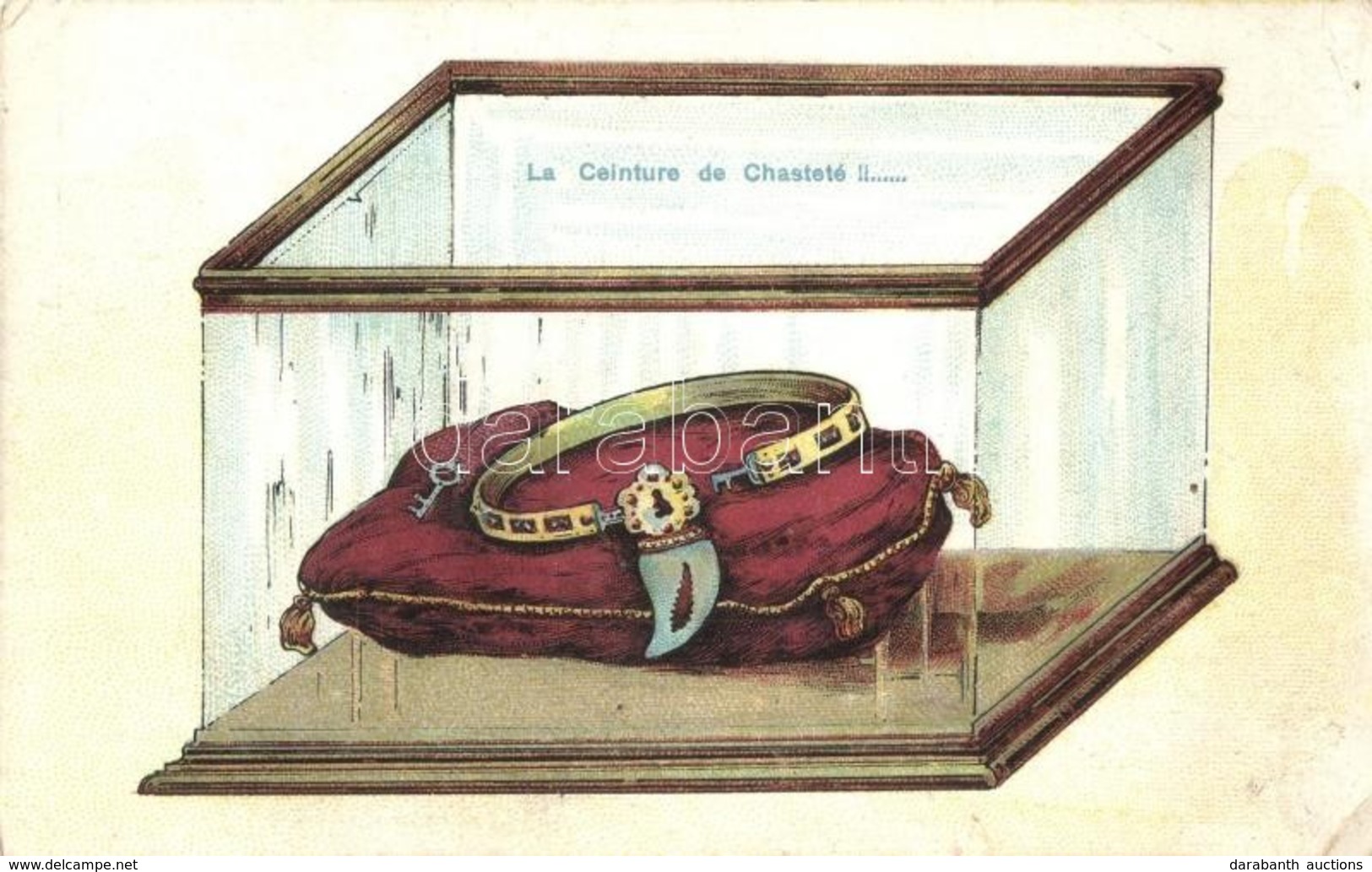 ** T2 La Ceinture De Chasteté / The Chastity Belt. Litho (EK) - Ohne Zuordnung