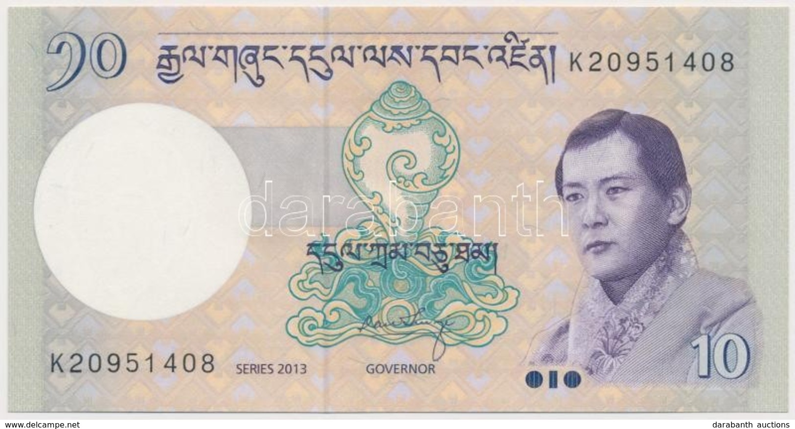 Bhután 2013. 10N T:I
Bhutan 2013. 10 Ngultrum C:UNC - Non Classificati