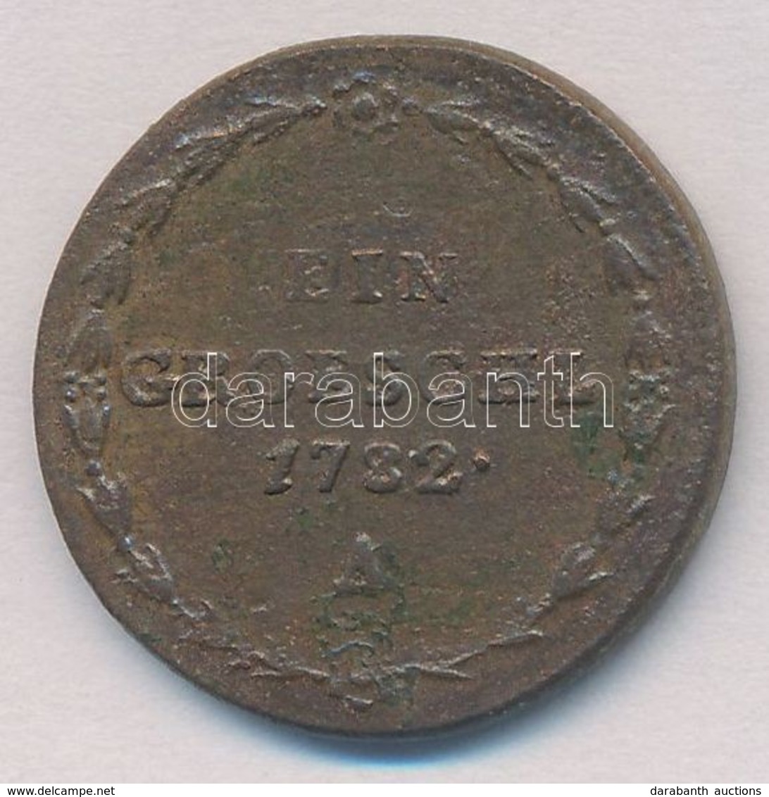 Csehország / Történelmi Tartomány 1782A 1G Cu T:2- 
Bohemia 1782A 1 Groeschl Cu C:VF 
Krause KM#818 - Unclassified