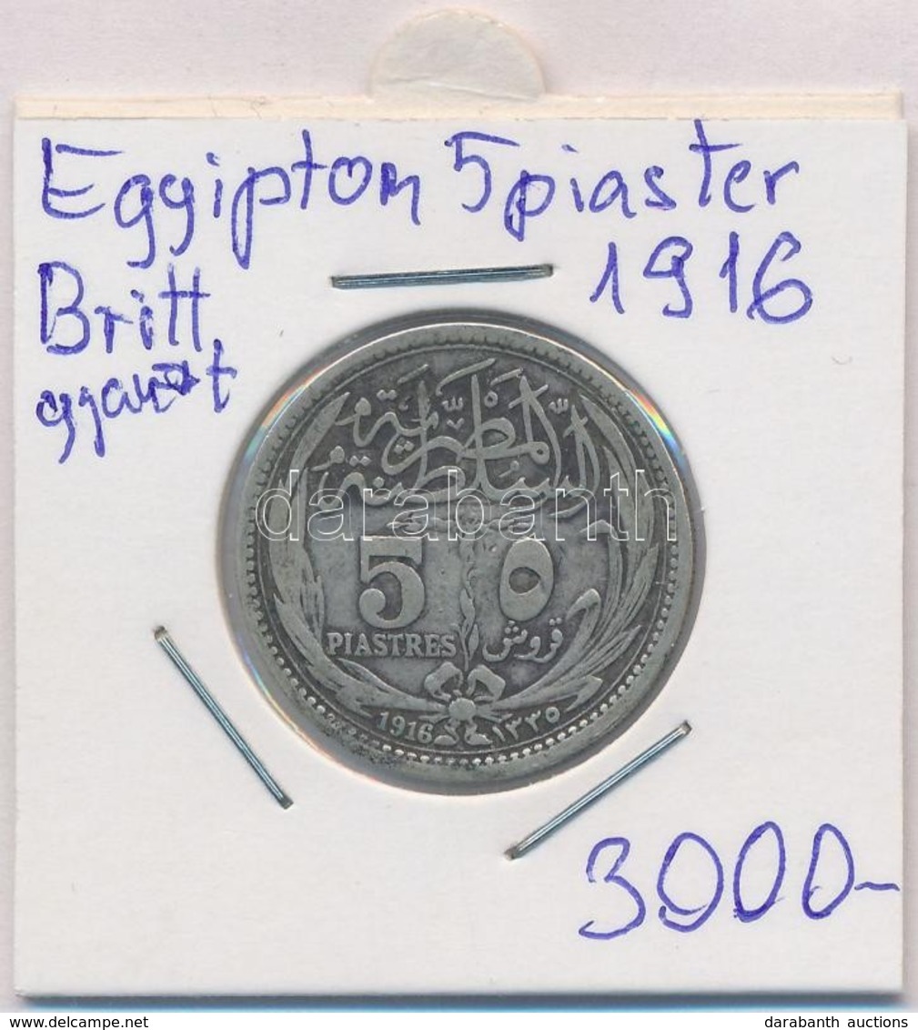 Egyiptom / Brit Protektorátus 1916. 5p Ag T:2- Patina
Egypt / British Protectorate 1916. 5 Piastres Ag C:VF Patina - Non Classificati