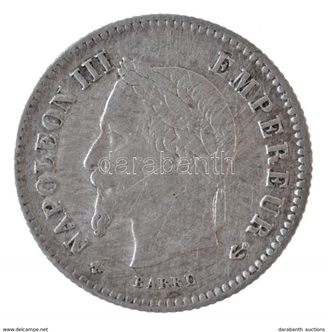 Franciaország / Második Császárság 1867BB 20c Ag 'III. Napóleon' T:2,2-
France / Second Empire 1867BB 20 Centimes Ag 'Na - Unclassified