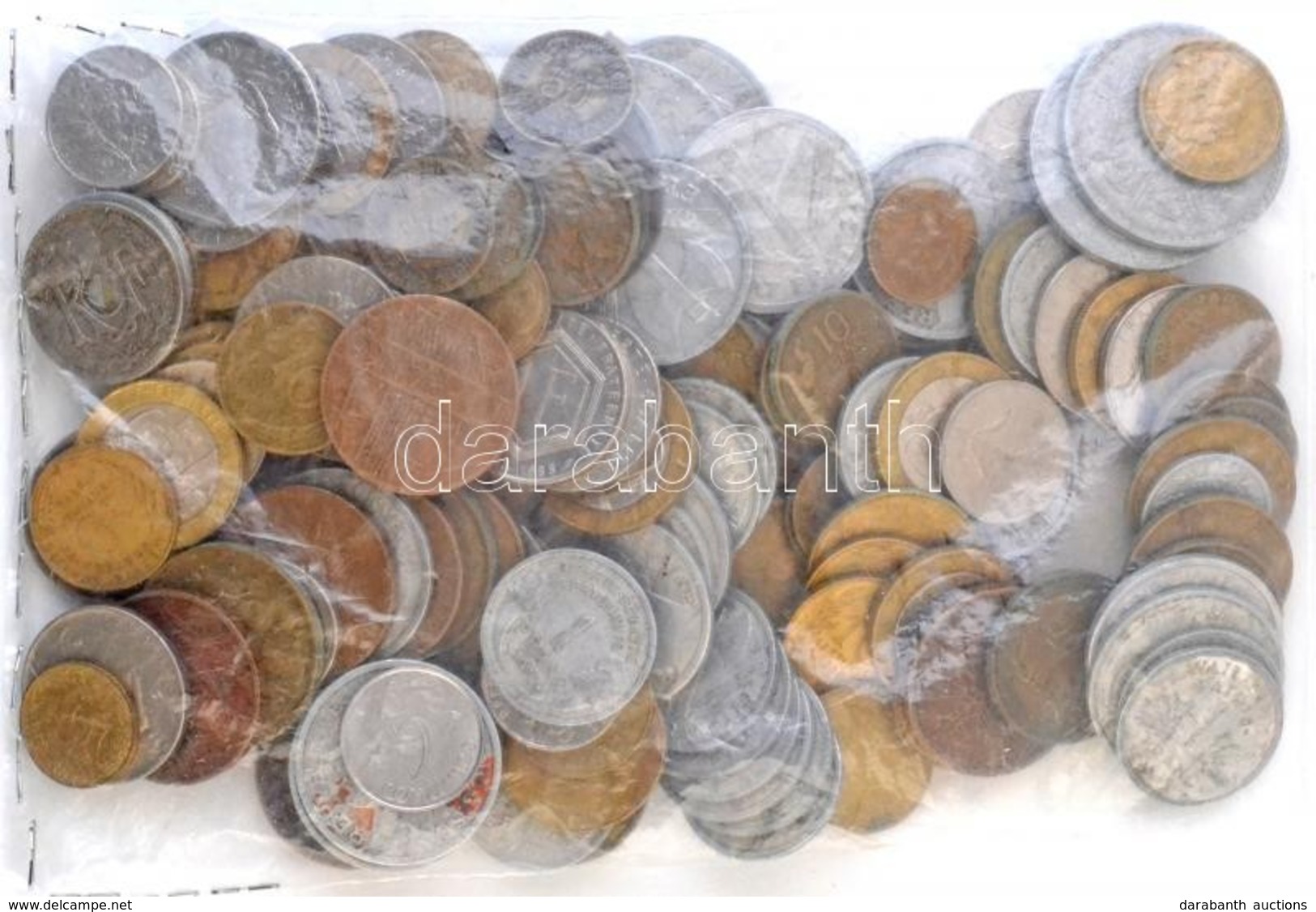 Franciaország Vegyes Fémpénz Tétel ~0,55kg-os Súlyban T:vegyes
France Mixed Lot Of Metal Coins In ~0,55kg Weight C:mixed - Unclassified