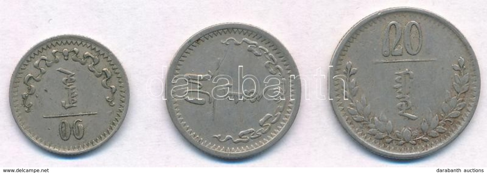 Mongólia 1937. 10m Cu-Ni + 15m Cu-Ni + 20m Cu-Ni T:2
Mongolia 1937. 10 Mongo Cu-Ni + 15 Mongo Cu-Ni + 20 Mongo Cu-Ni C:X - Ohne Zuordnung