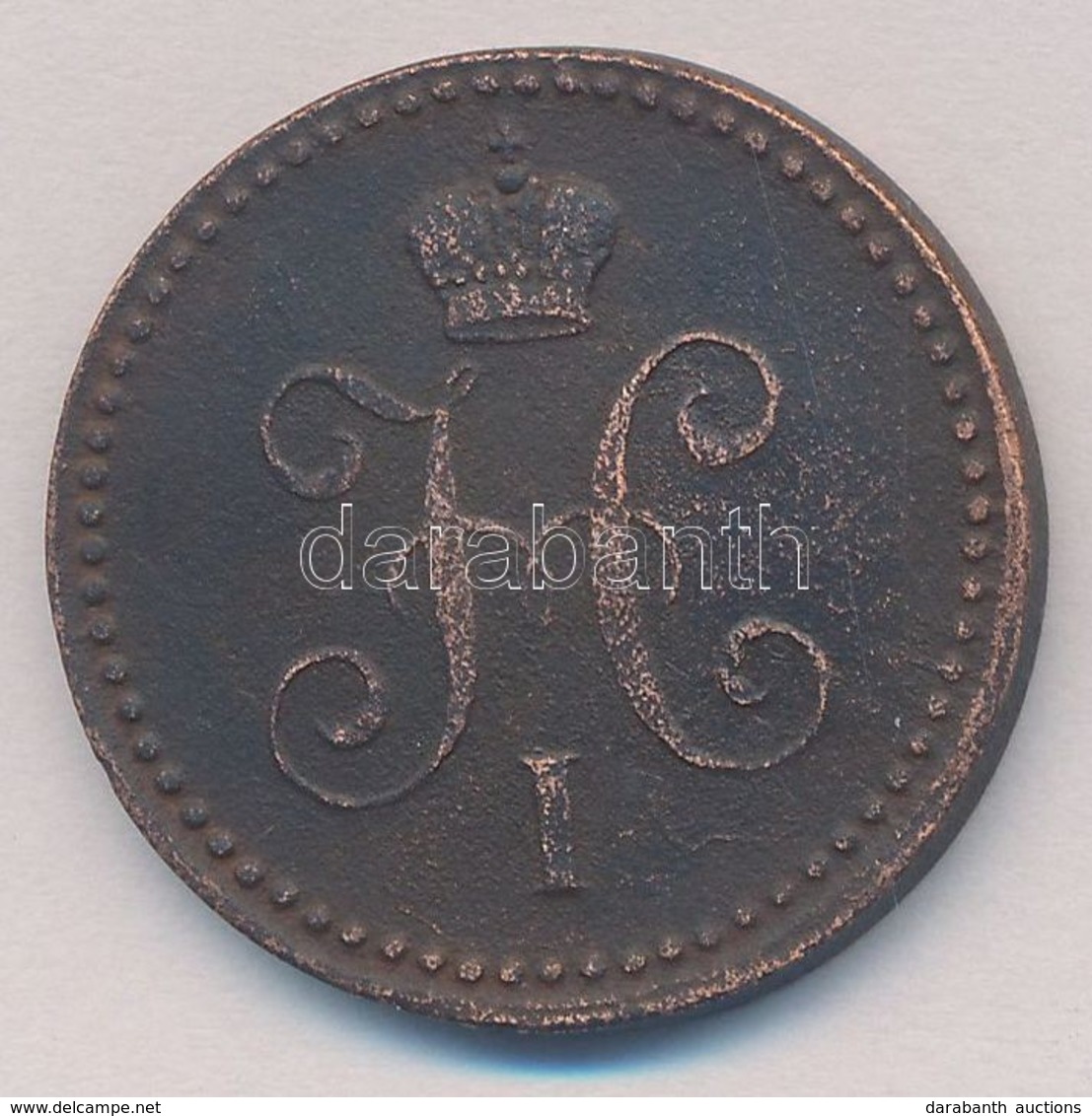 Orosz Birodalom 1840EM 1k Cu 'I. Miklós' T:2- Kis Ph., Patina
Russian Empire 1840EM 1 Kopek Cu 'Nicholas I' C:VF Small E - Ohne Zuordnung