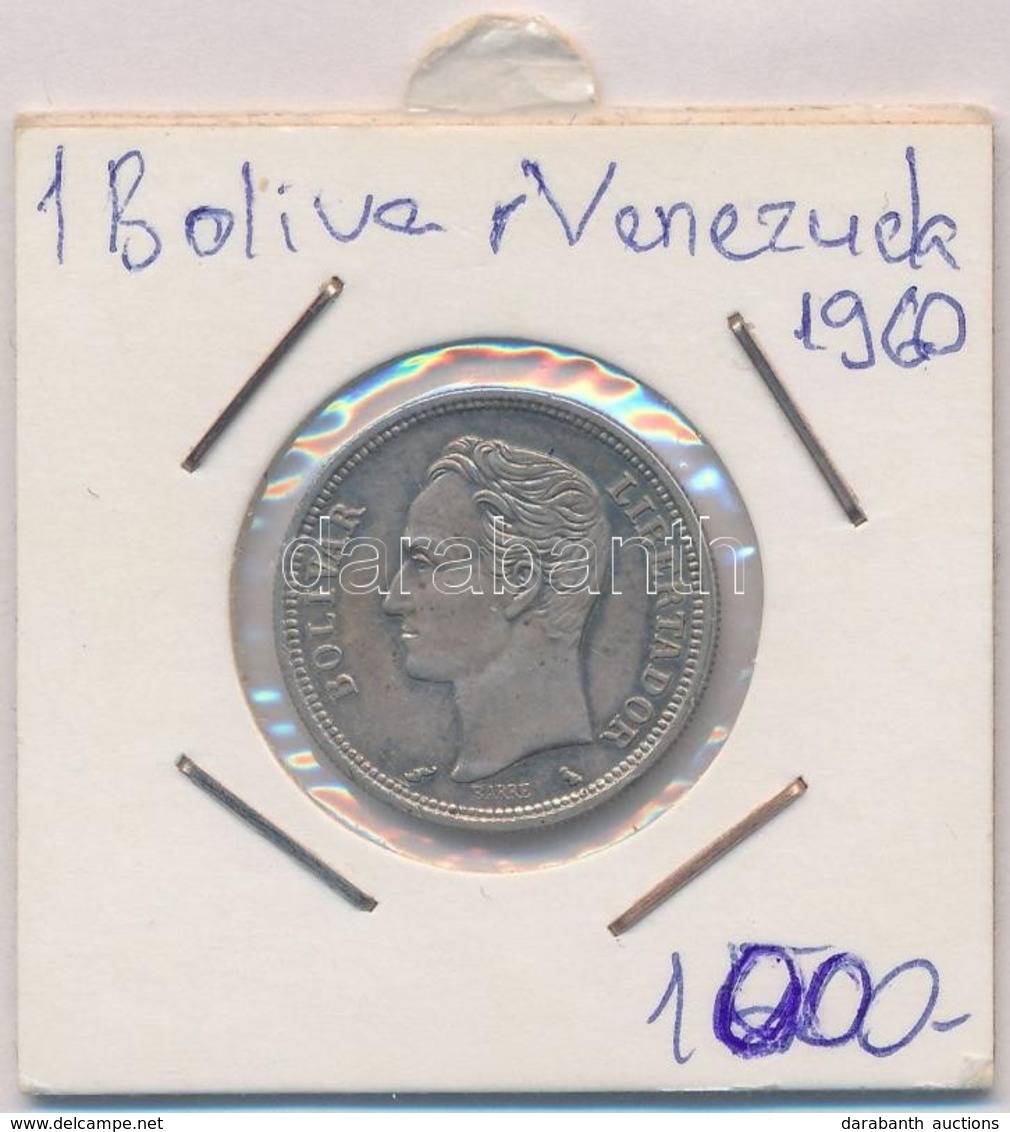 Venezuela 1960. Bolivar Ag Lezárt Fóliában T:1-,2
Venezuela 1960. Bolivar Ag In Sealed Foil C:AU,XF
Krause Y#37a - Ohne Zuordnung