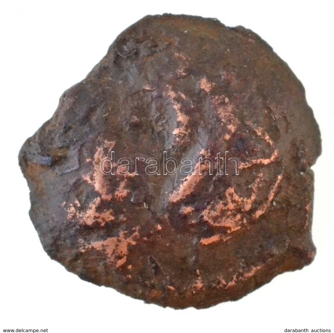 Boszporosz Kr. E. ~IV-III. Század Brozpénz (1,45g) T:3
Bosporos ~4th-3rd Century BC Bronze Coin (1,45g) C:F - Unclassified