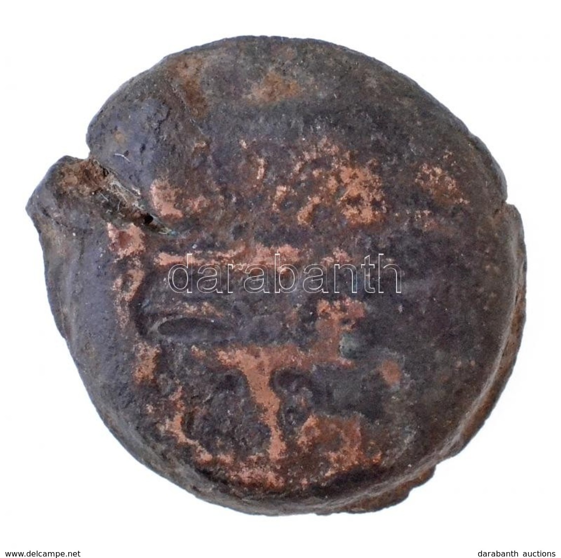 Boszporosz Kr. E. ~IV-III. Század Brozpénz (2,5g) T:3
Bosporos ~4th-3rd Century BC Bronze Coin (2,5g) C:F - Ohne Zuordnung