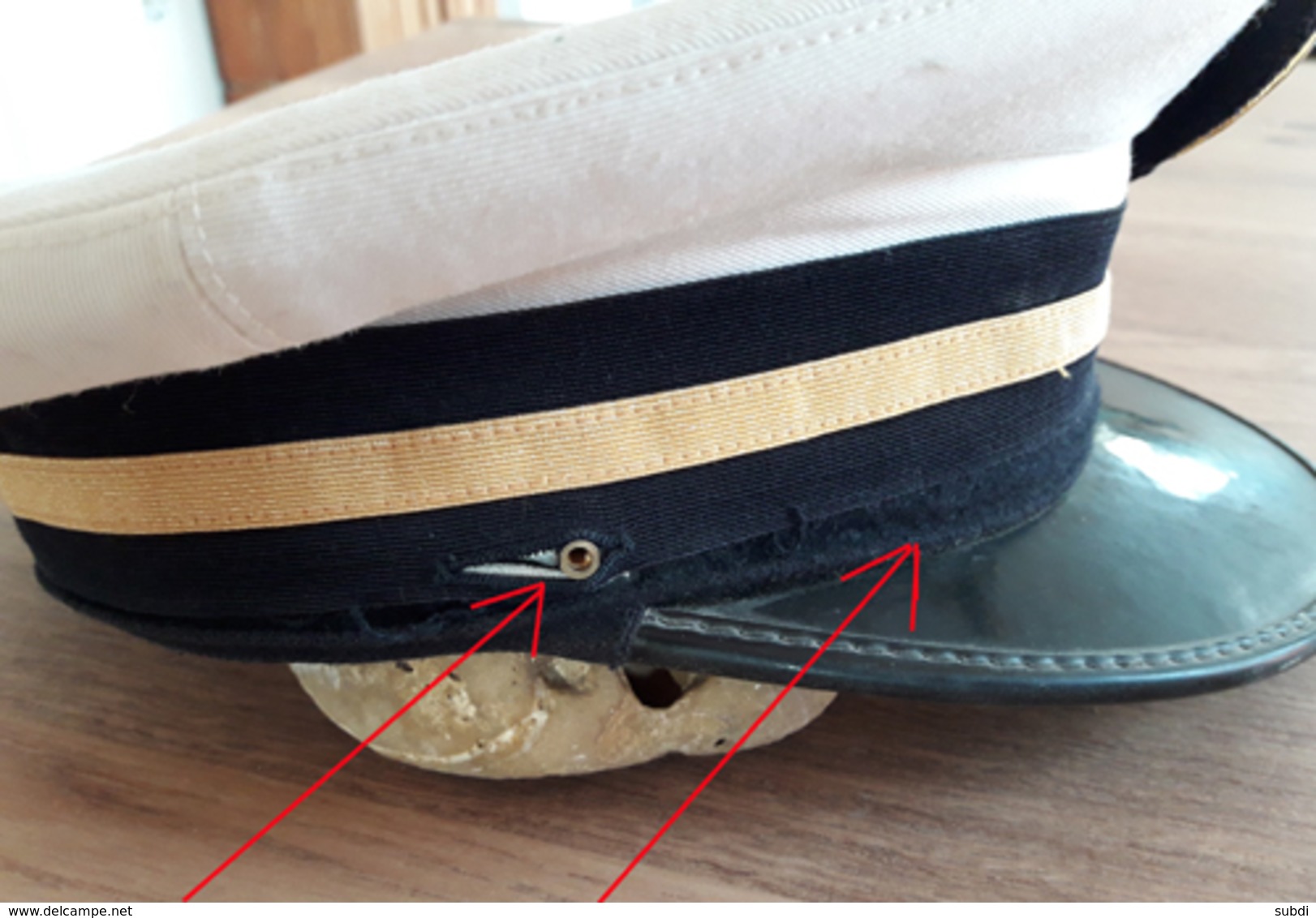 Casquette Sous-officier De Marine - Casques & Coiffures