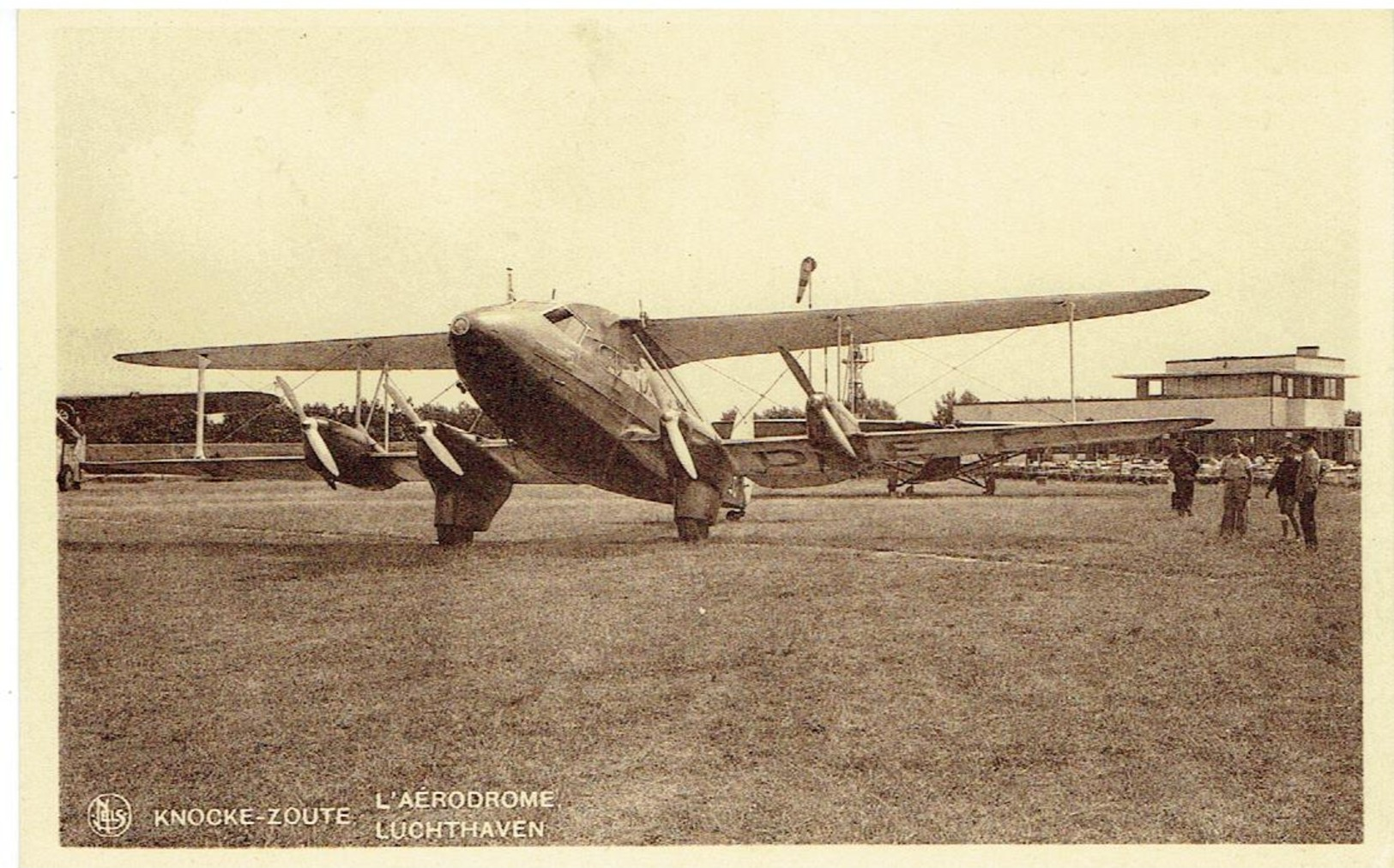 KNOCKE-ZOUTE - L' Aerodrome - Luchthaven - Knokke