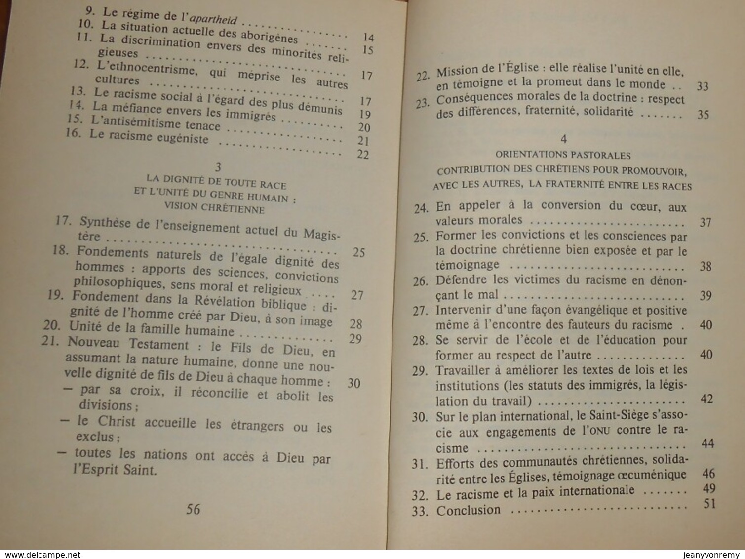 L'Eglise Face Au Racisme. 1989. - Religion