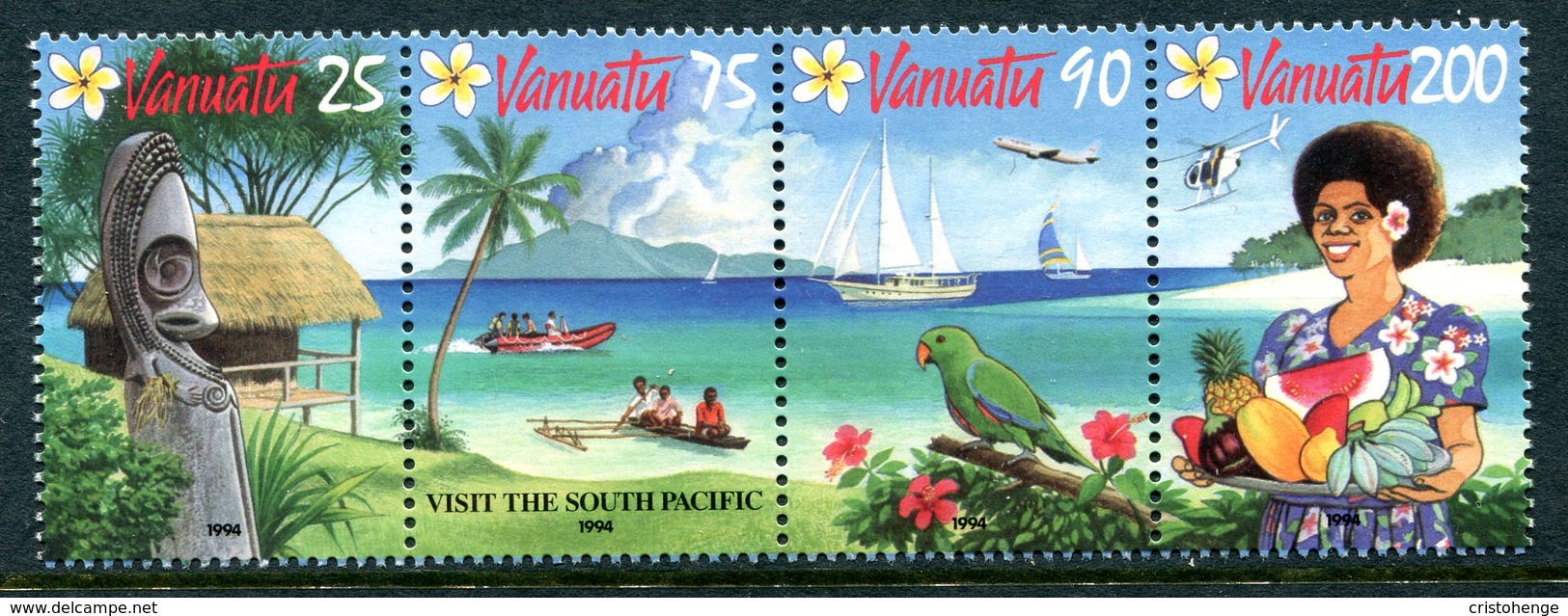 Vanuatu 1994 Tourism Set MNH (SG 669-672) - Vanuatu (1980-...)