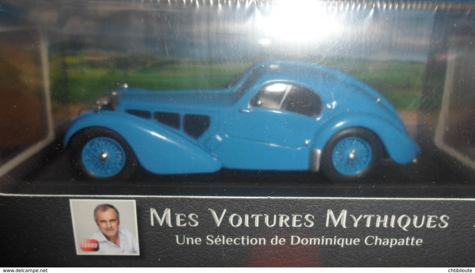 BUGATTI 57 S ATLANTIC 1938   1/43  ED ATLAS - Autres & Non Classés