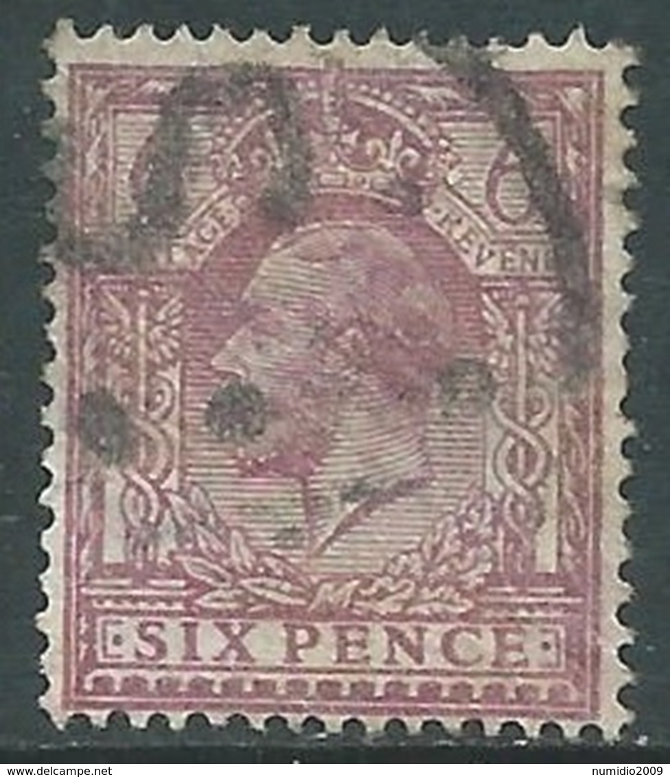 1924-26 GREAT BRITAIN USED SG 426a 6d - F23 - Usati