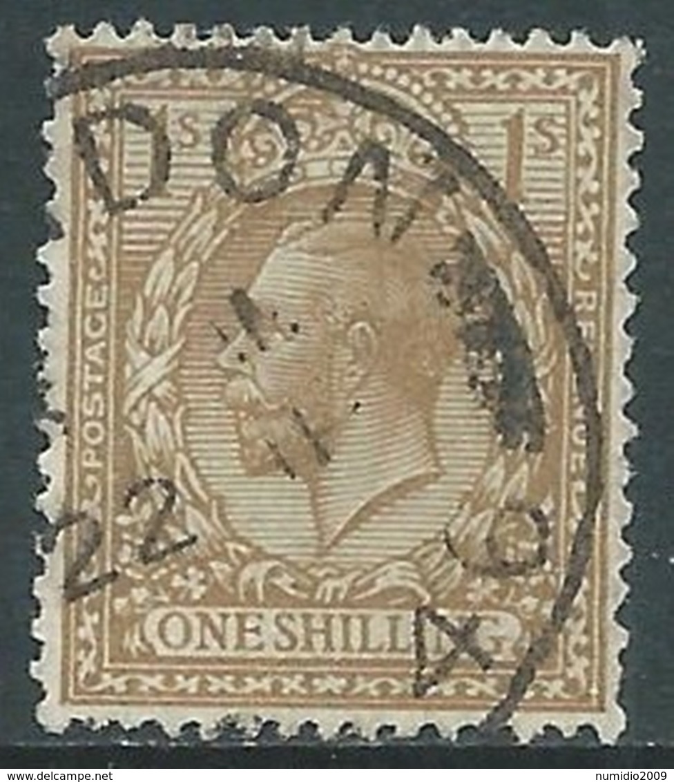 1924-26 GREAT BRITAIN USED SG 429 1s - F23-2 - Usati