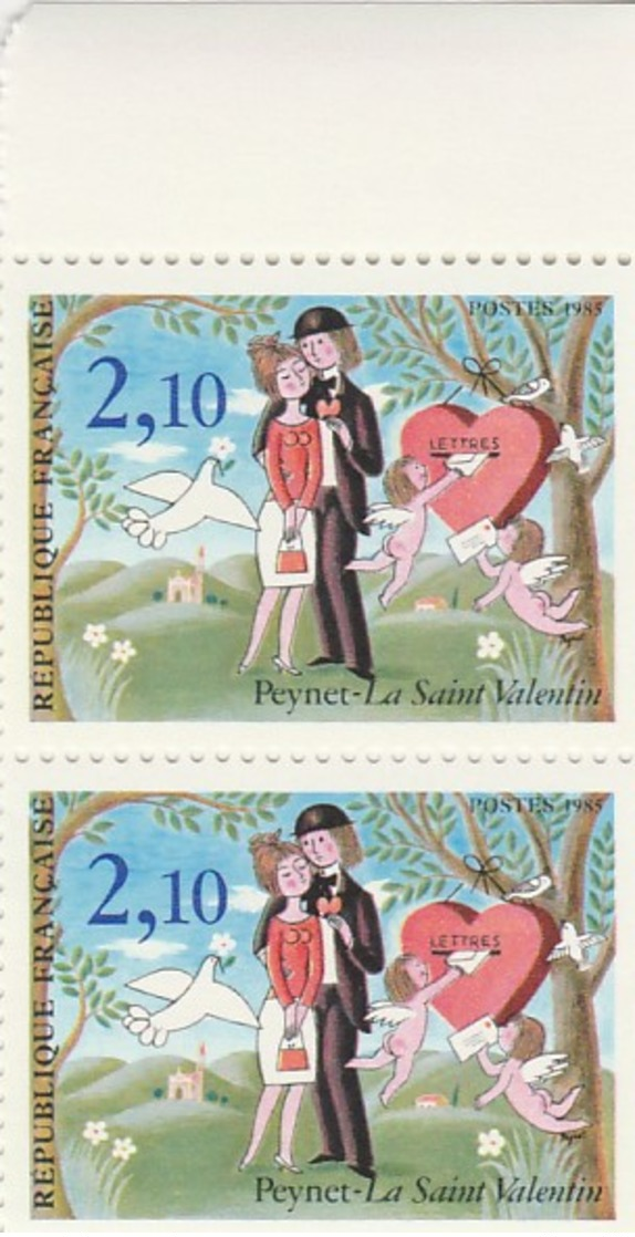 FRANCE 1985 N°2354** PEYNET LA PAIRE BDF - Unused Stamps