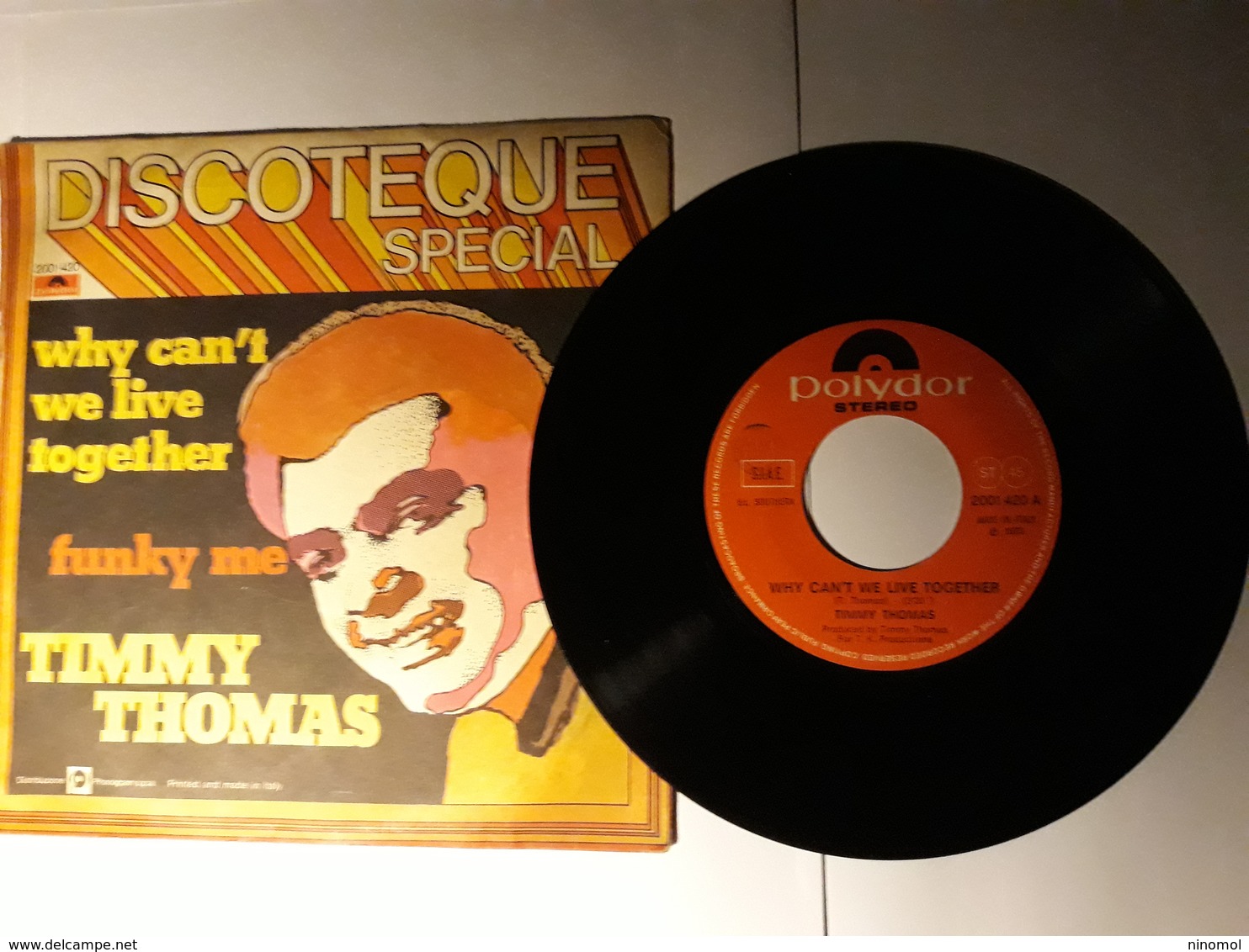 Timmy Thomas  -    Polydor    Anno 1977.  Why Can't We Live Together - Disco, Pop