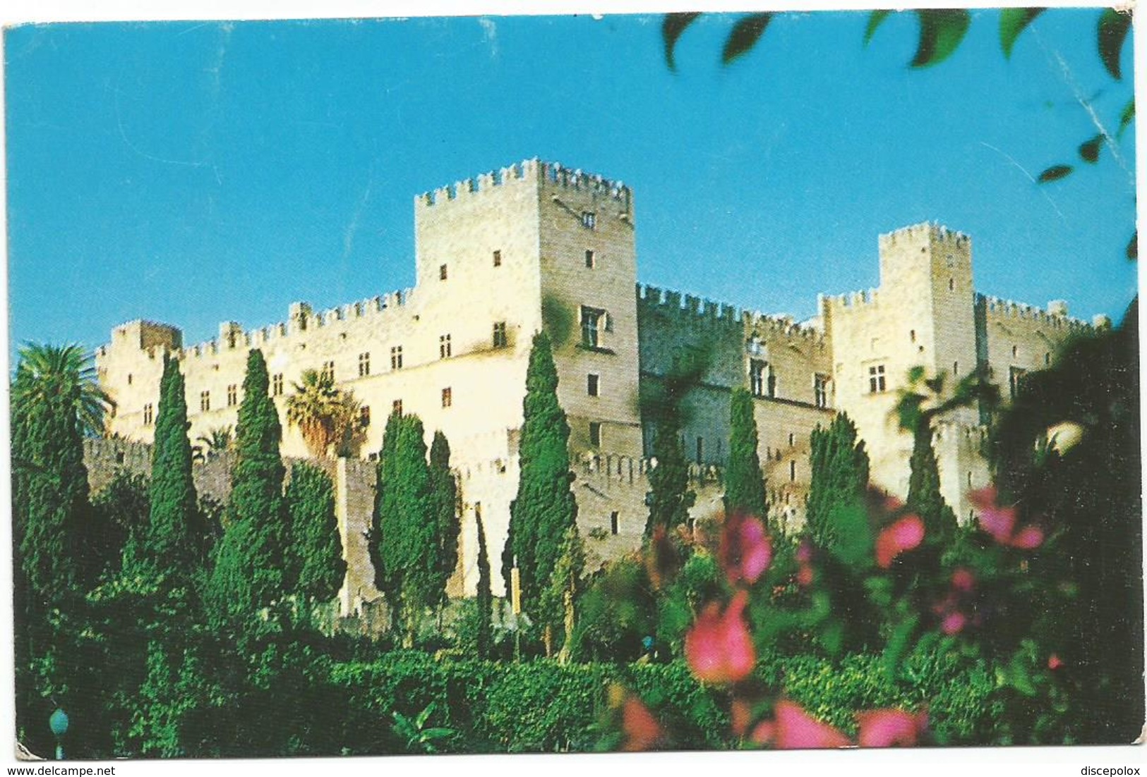 W1114 Rhodos - Palace Of The Grand Masters Of The Knights Of St. John - Olympic Airwais / Non Viaggiata - Grecia