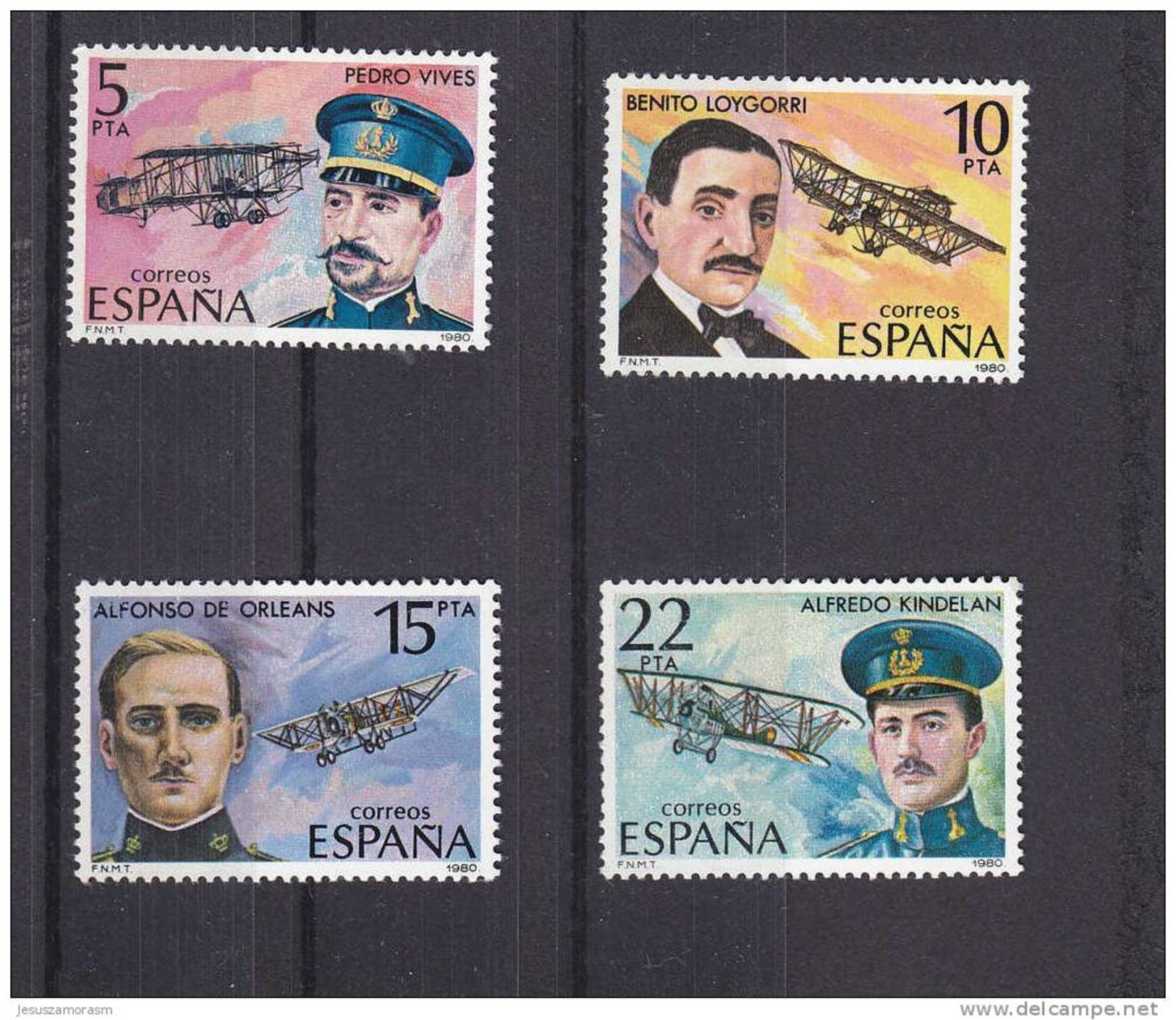 España Nº 2595 Al 2598 - Nuevos