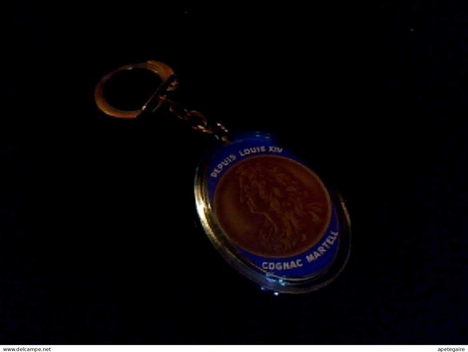 Porte Clefs Ancien  Publicitaire Cognac  Martell,   Oscar 1963 - Porte-clefs