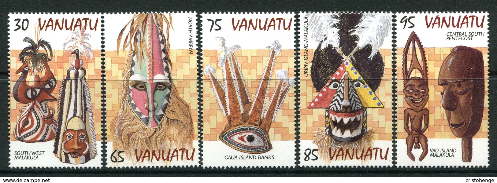 Vanuatu 1998 Culture - 2nd Issue Set MNH (SG 772-776) - Vanuatu (1980-...)