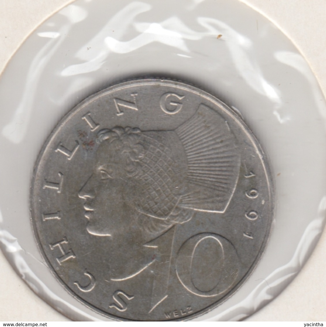 @Y@  OOSTENRIJK  10  Shilling   1991  (3379) - Oesterreich