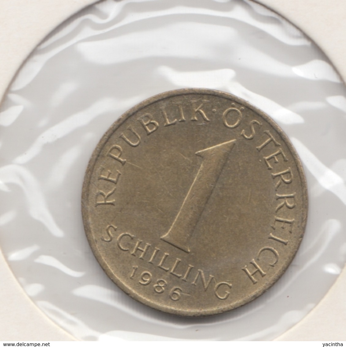 @Y@  OOSTENRIJK  1  Shilling   1986  (3383) - Oesterreich