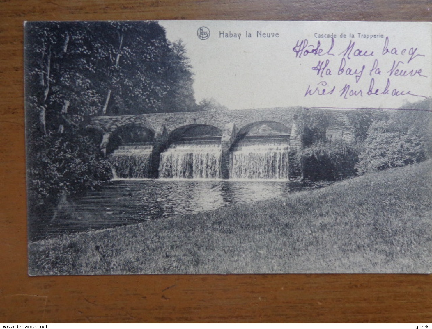 Habay La Neuve, Cascade De La Trapperie -> Beschreven 1909 - Habay