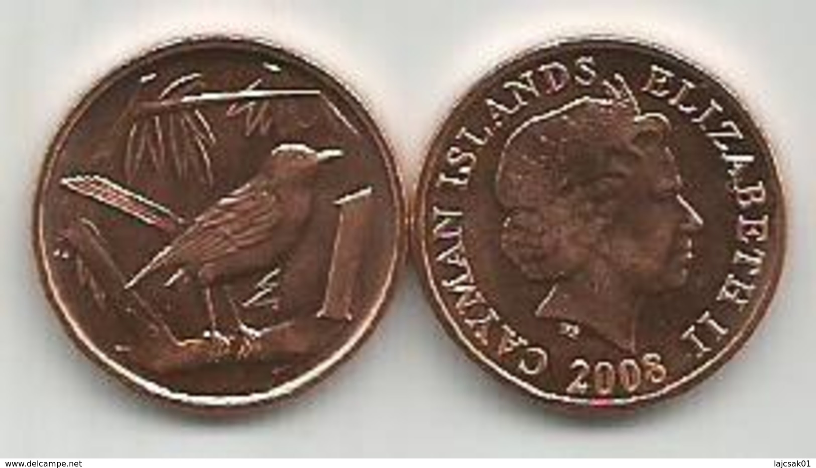 Cayman Islands 1 Cent 2008. High Grade - Caimán (Islas)