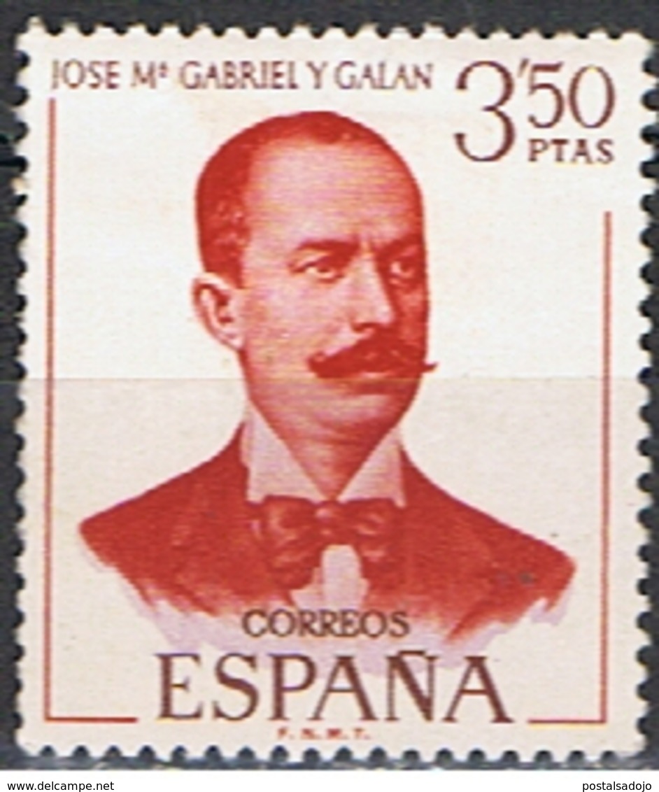 ESPAÑA E 99 // YVERT 1650 //  GABRIEL Y GALAN // 1970 ... NEUF - Neufs