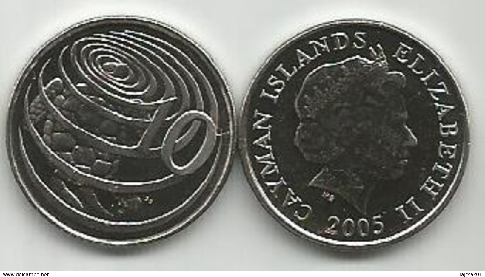 Cayman Islands 10 Cents 2005. High Grade - Iles Caïmans