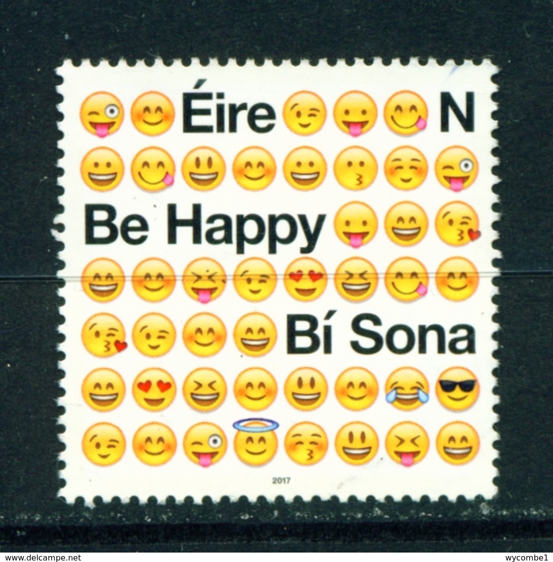 IRELAND - 2017 Be Happy 'N'  Used As Scan - Used Stamps
