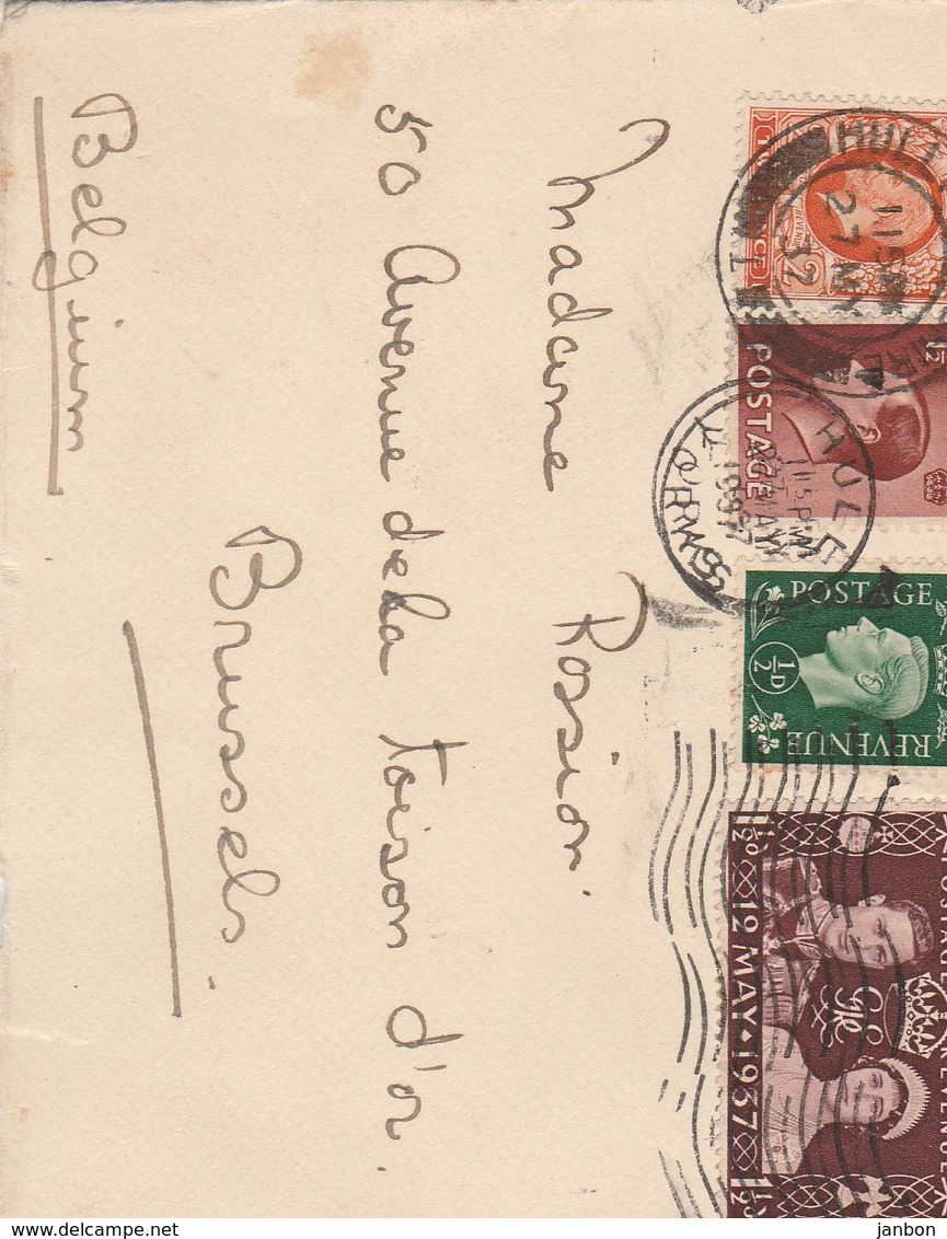 Letter With 3 Kings, Yv. 190-207-209-223 - Lettres & Documents