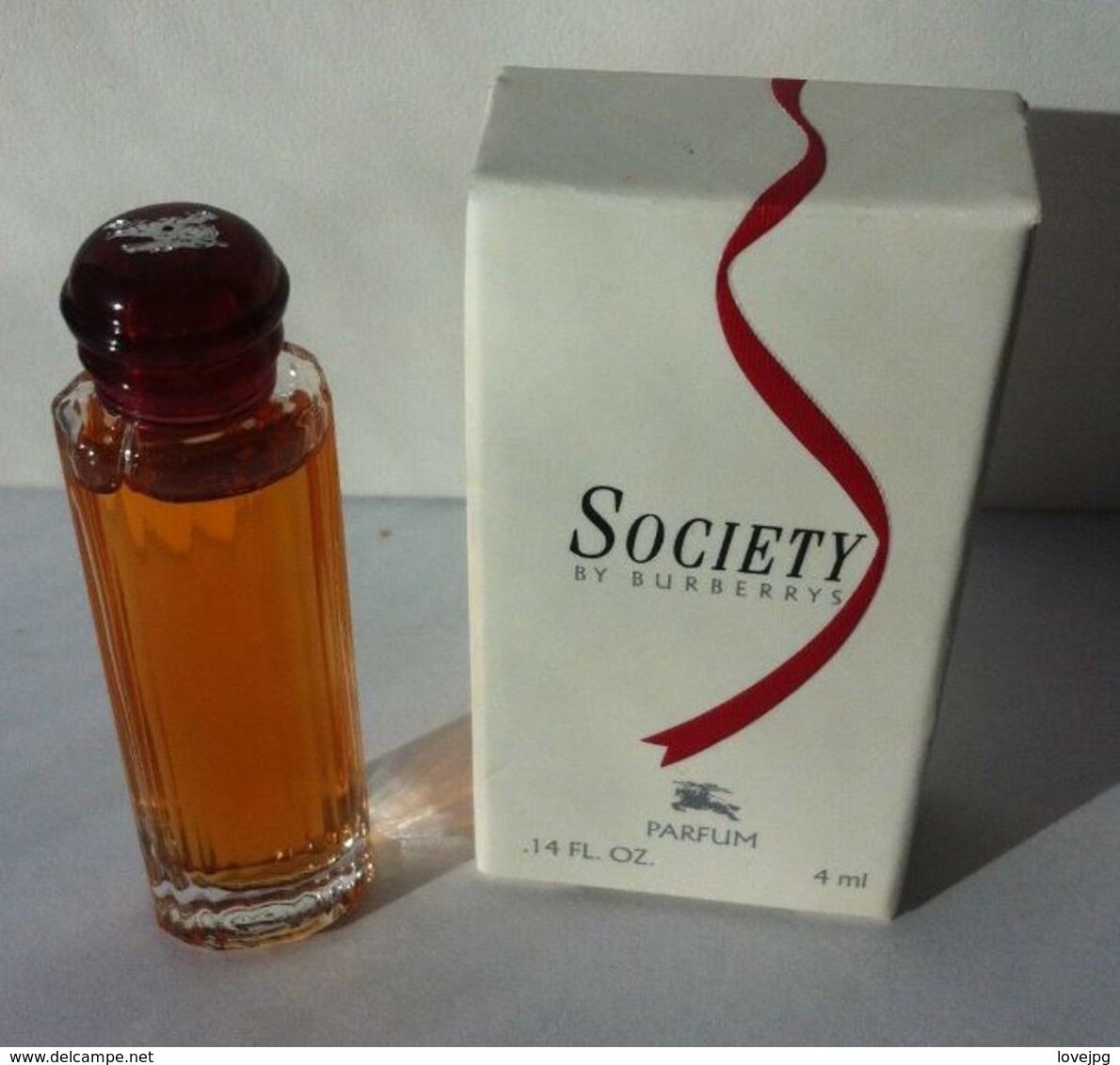 Society By Burberry Miniature Parfum 4ml - Miniatures Femmes (avec Boite)