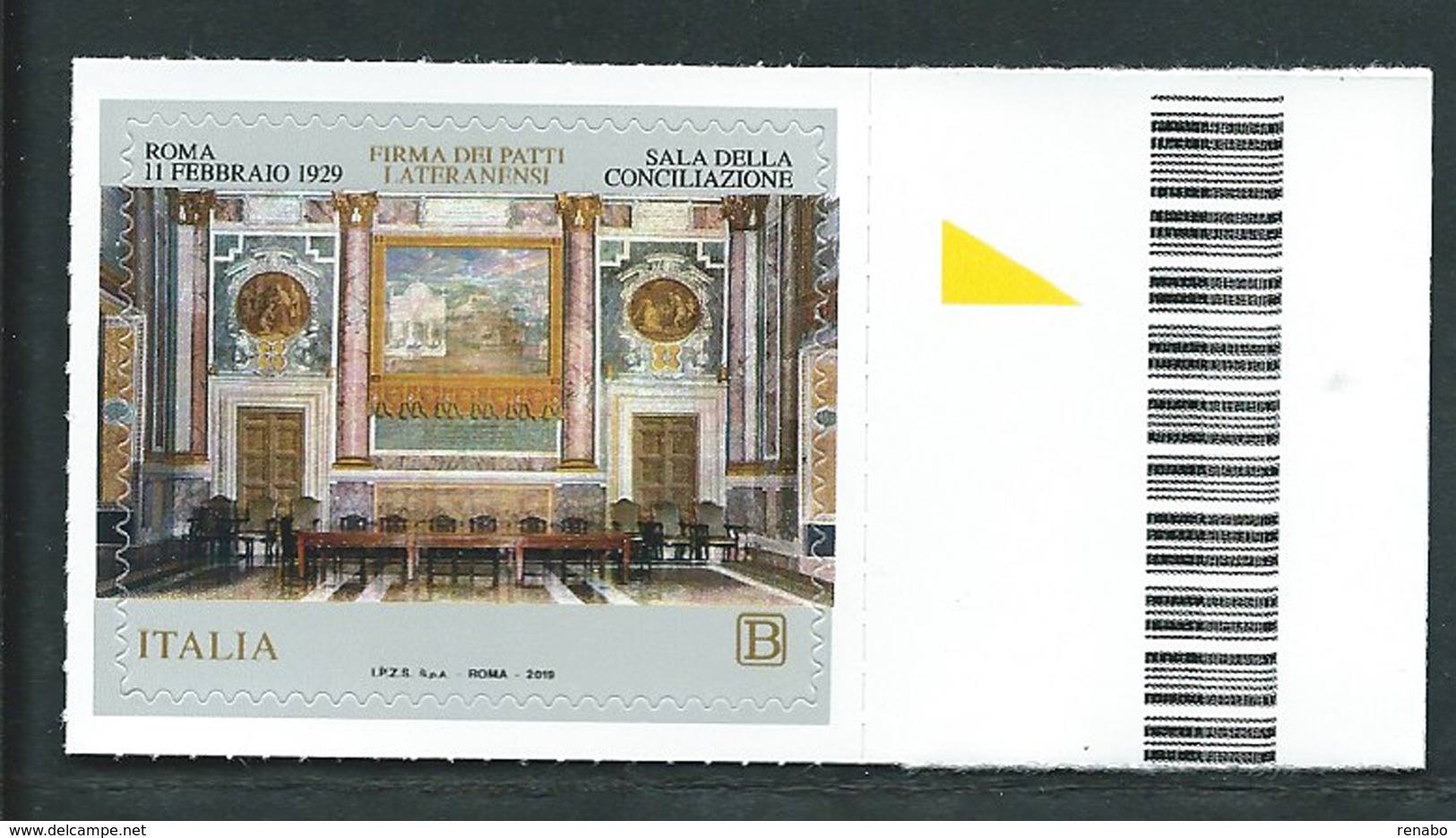 Italia, Italy, Italie, Italien 2019; Patti Lateranensi,Lateran Pacts, Accordo Tra Italia E Vaticano; 90° Anniversario. - Cristianesimo